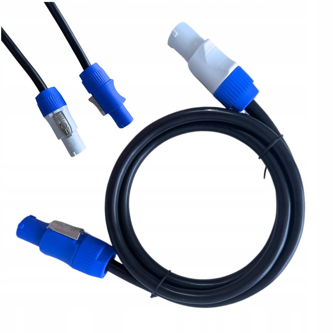 CABLE4ME POWERCON IN/OUT 2M kabel przewód do trans 1