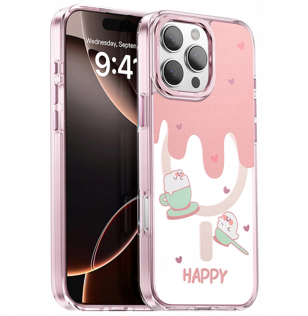 INNOSTYLE ETUI MAGNETYCZNE CASE WZMOCNIONE DO MAGSAFE IPHONE 16 PRO MAX 1