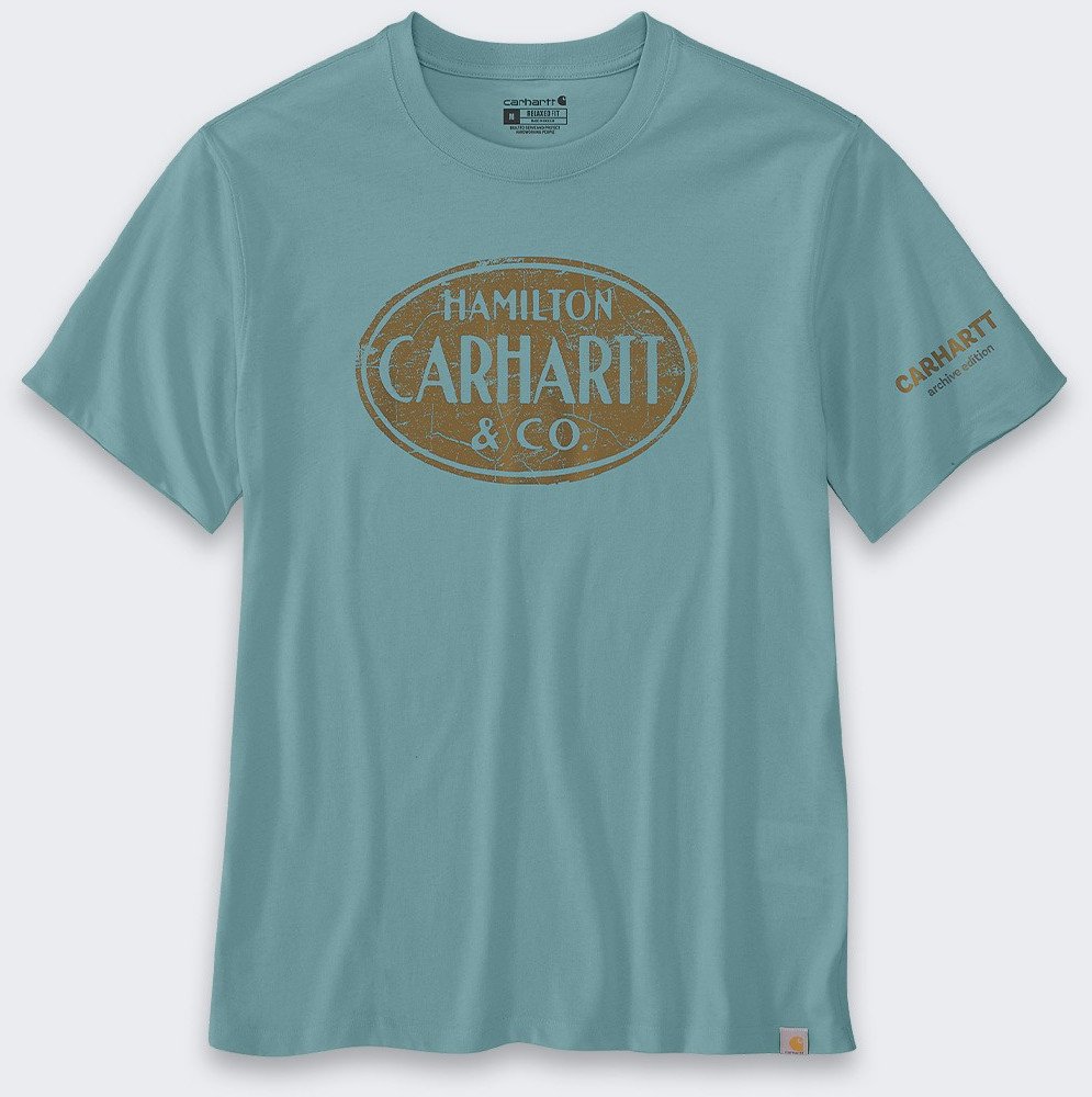 Koszulka Carhartt Hamilton Graphic SummerBlue 1