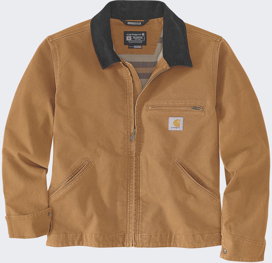 Kurtka Carhartt Rugged Flex Duck Detroit Brown 1