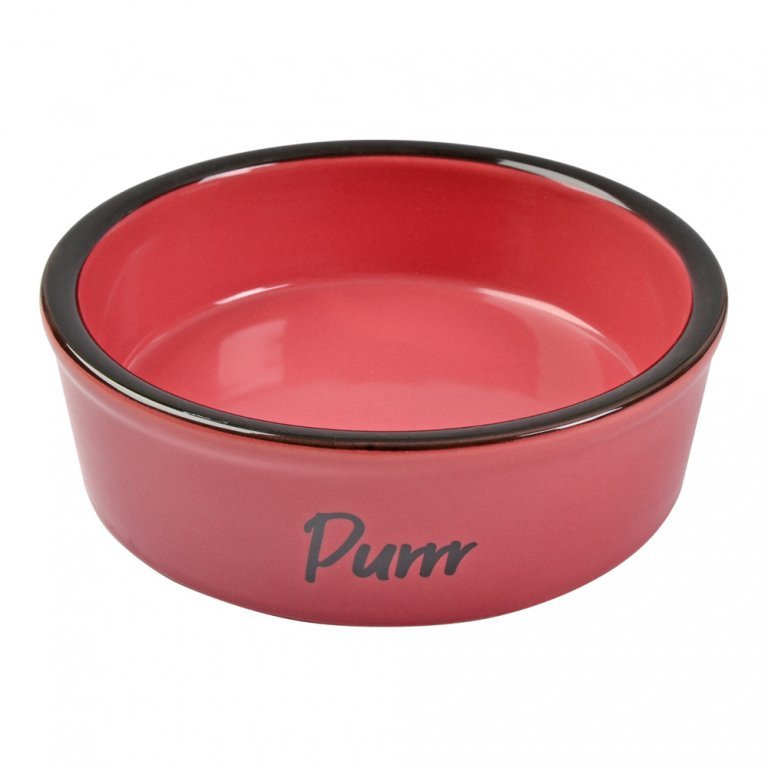 CERAMIC CAT BOWL KARLIE 250ML PINK 1