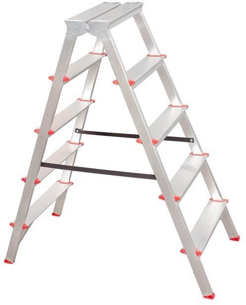 2-SIDED ALUMINIUM FOLDING STAIRS 7-STEP 1