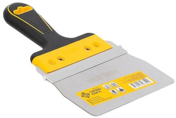 TAPING KNIFE 17 CM FLAT HANDLE 2K 1