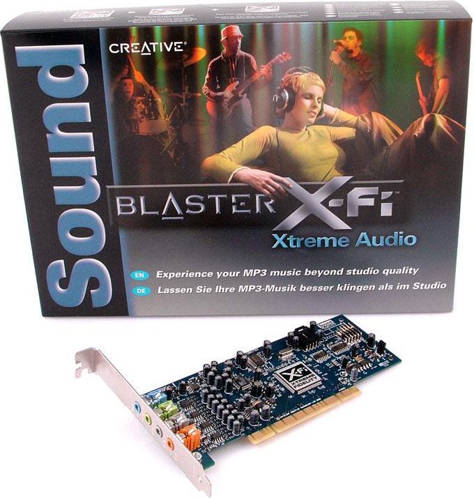 Karta dźwiękowa Creative Sound Blaster X-FI MX Xtreme Audio BOX (70SB079002007) 1