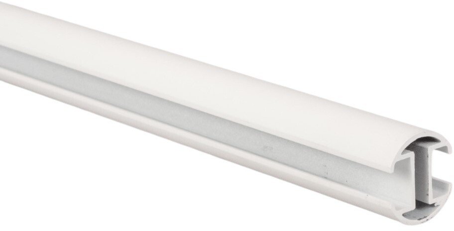 CURTAIN ROD PROFILE ASPEN WH 2.0M D19 1