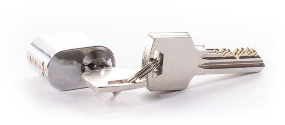 SCAND TYPE OVAL CYLINDER 32MM CHROME 5K 1