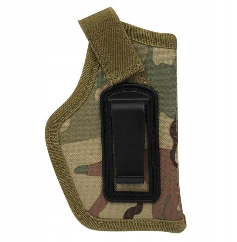 Kabura PISTOLET ASG UNIWERSALNA Zewnetrzno-Wewnętrzna Glock 9mm 38 357 MORO 1