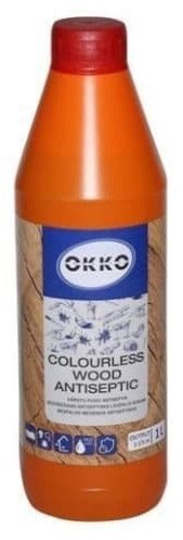 WOOD ANTISEPTIC OKKO T COLORLESS 1 L 1