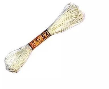 TWISTED COLOURED STRING WHITE 2MM/25M