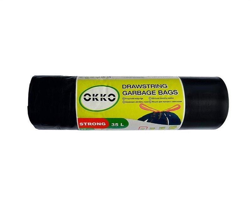 Staples Worki na odpady domowe 35L 15szt. (8452400J) 1