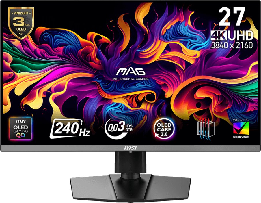 Monitor MSI MAG 272UP QD-OLED X24 1