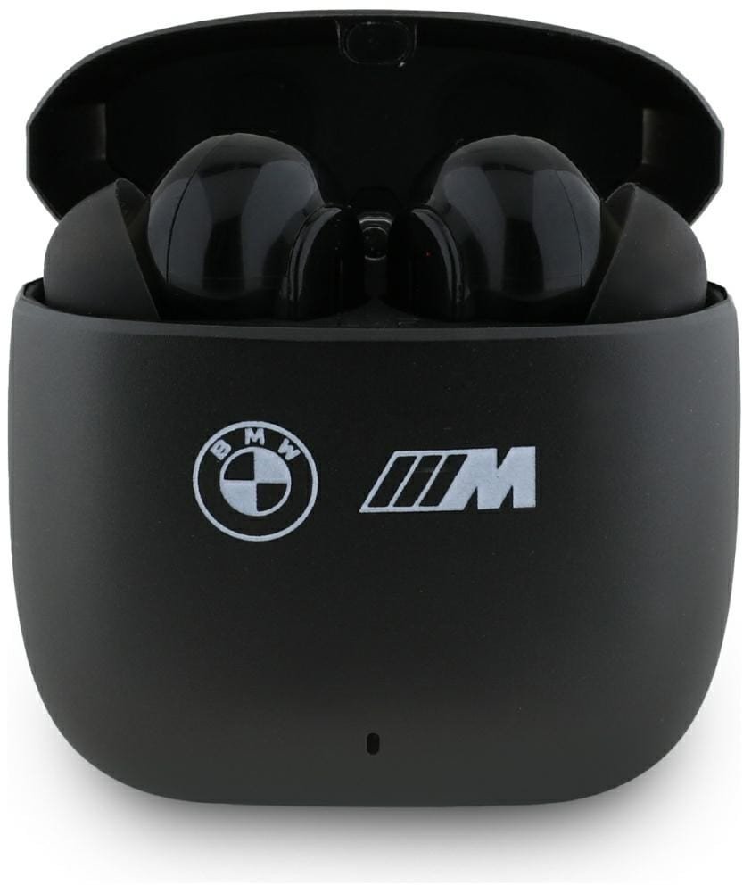 Słuchawki Bluetooth TWS BMW M Metal M    Logo Print ANC-ENC czarny 1