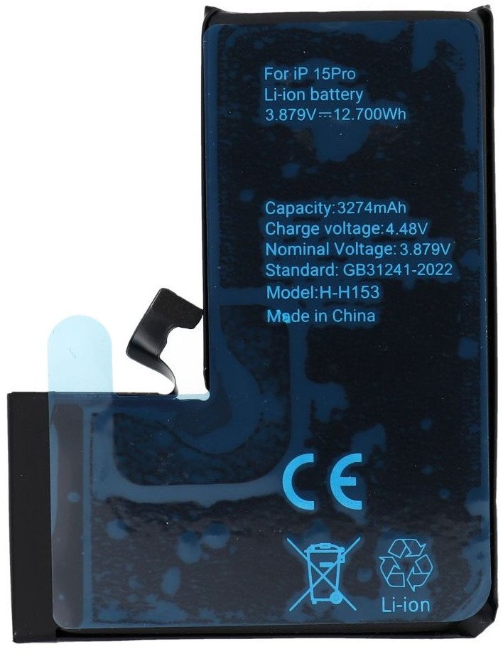 POLYMER BOX bateria do IPHONE 15 Pro 3274 mAh 1