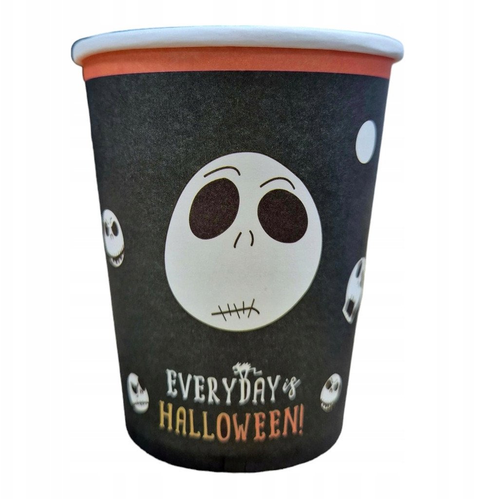 Kubeczki Jednorazowe Halloween Happy Birthday 10szt 1