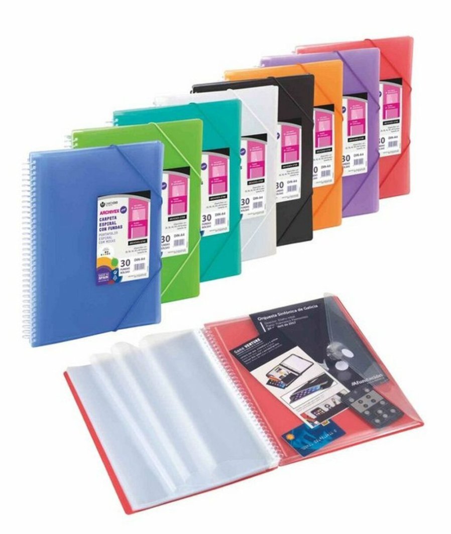 Folder organizacyjny Carchivo Archivex-Star Przezroczysty A4 1
