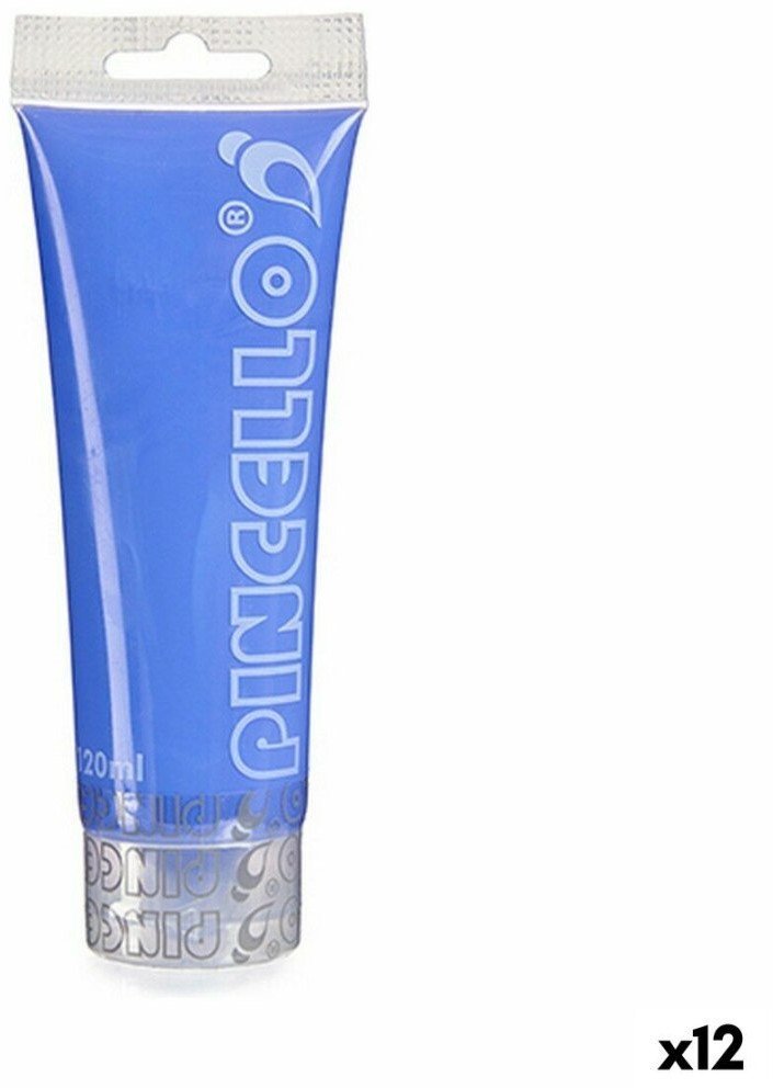 Farba akrylowa Pincello Neon Fioletowy 120 ml (12 Sztuk) 1