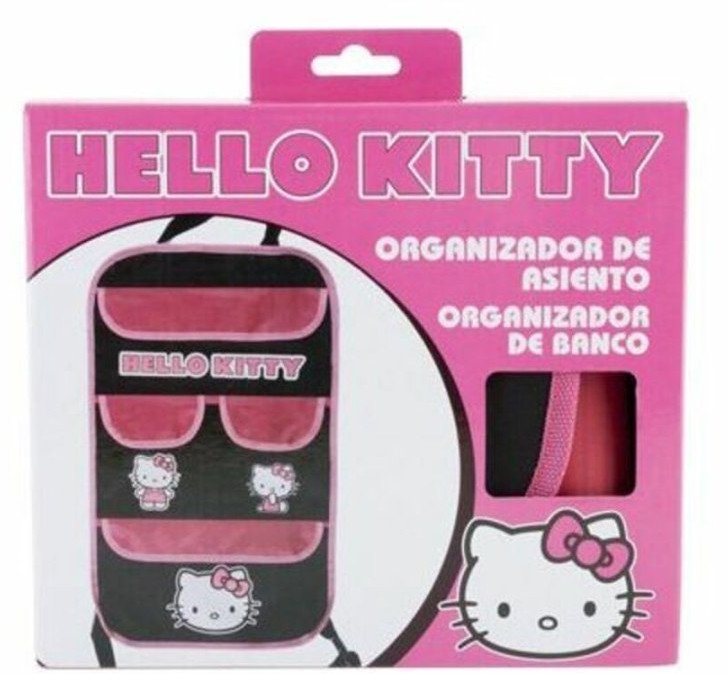 Organizer do Samochodu Hello Kitty KIT3022 Czarny Różowy 1