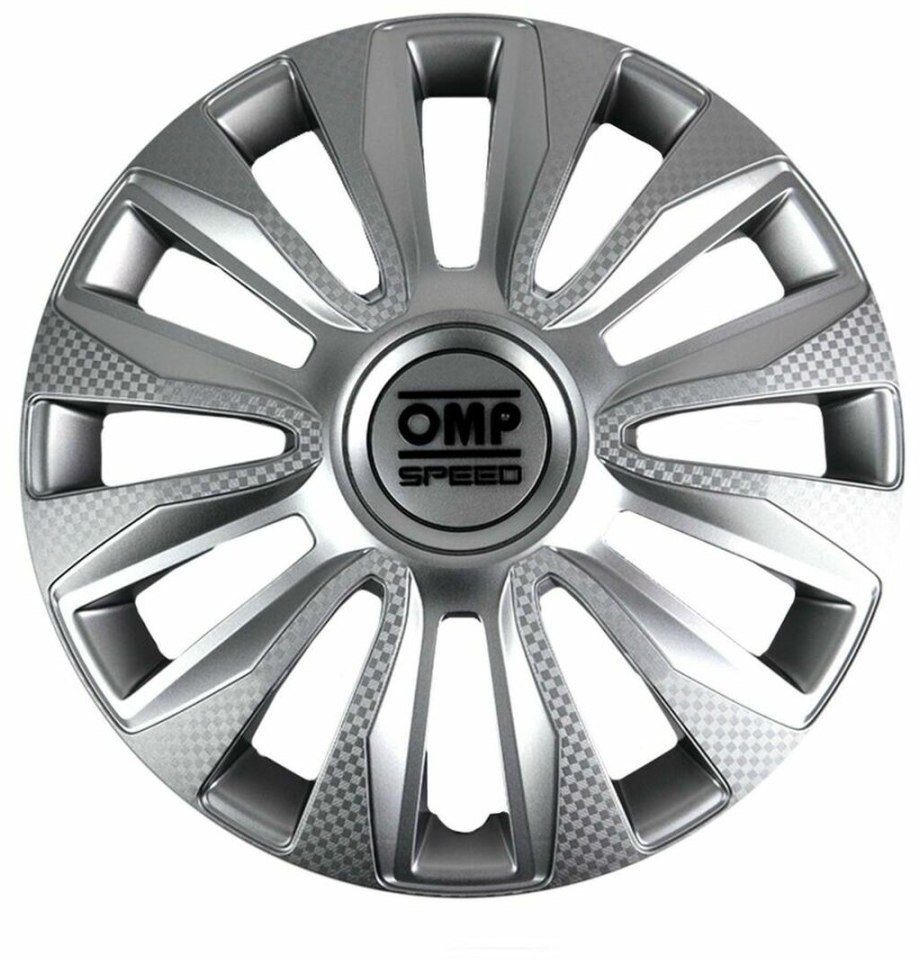 Kołpaki OMP Magnum Srebrzysty 15" (4 Sztuk) 1
