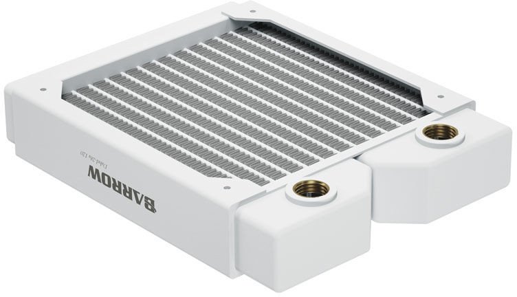 Barrow Dabel-28a Radiator 120 mm - weiß 1