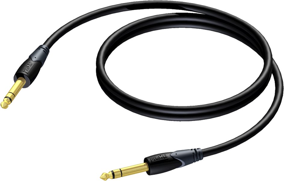 Kabel PROCAB CLA610/1.5, jack (M) stereo do jack (M) stereo (1,5m) 1