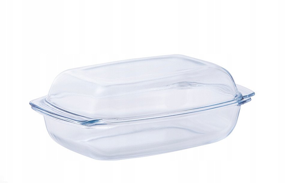 Pyrex Naczynie żaroodporne prostokątne 5L z pokrywą Termisil 1