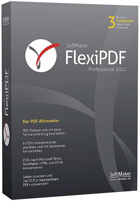 SoftMaker Flexi PDF Professional 2022 WIN 3Geräte 1