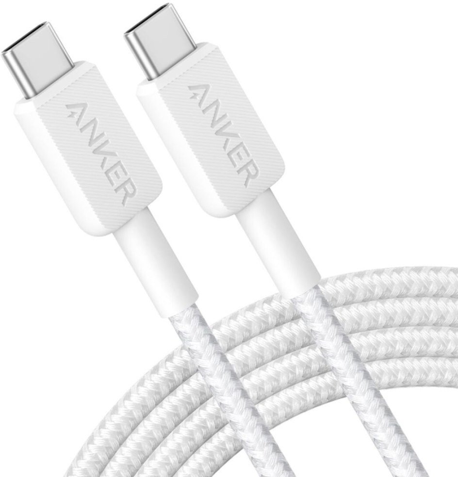 Kabel USB Anker USB-C - USB-C 1.8 m Biały (S5627208) 1