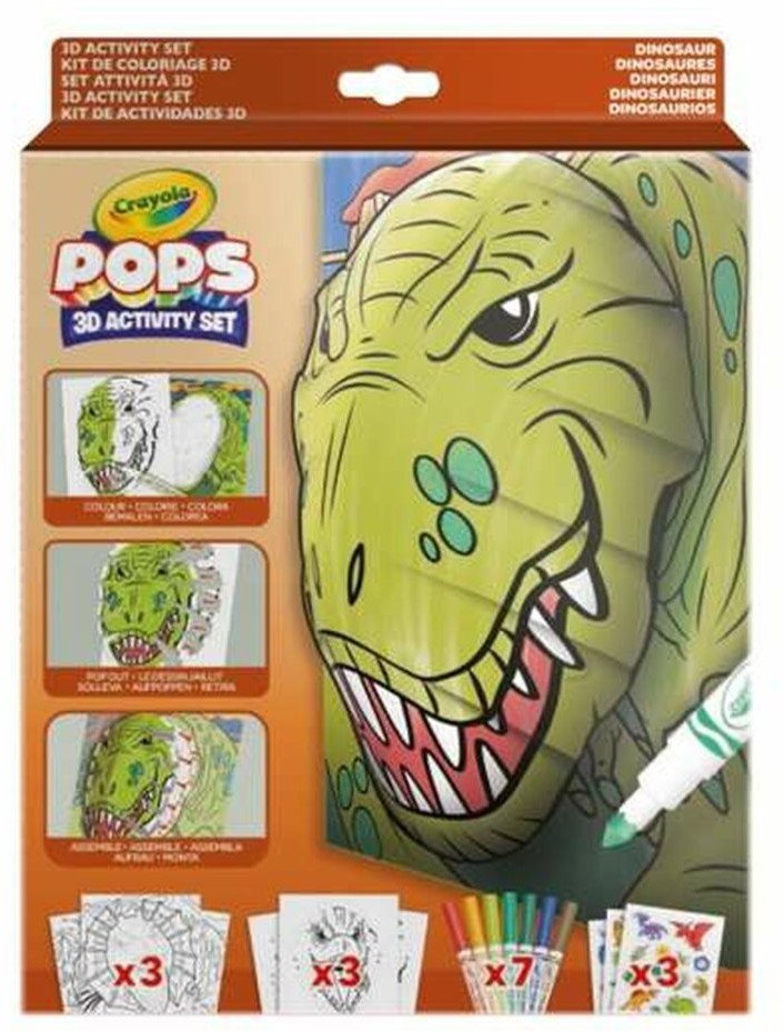 Rysunki do Malowania Crayola Dinozaury 1