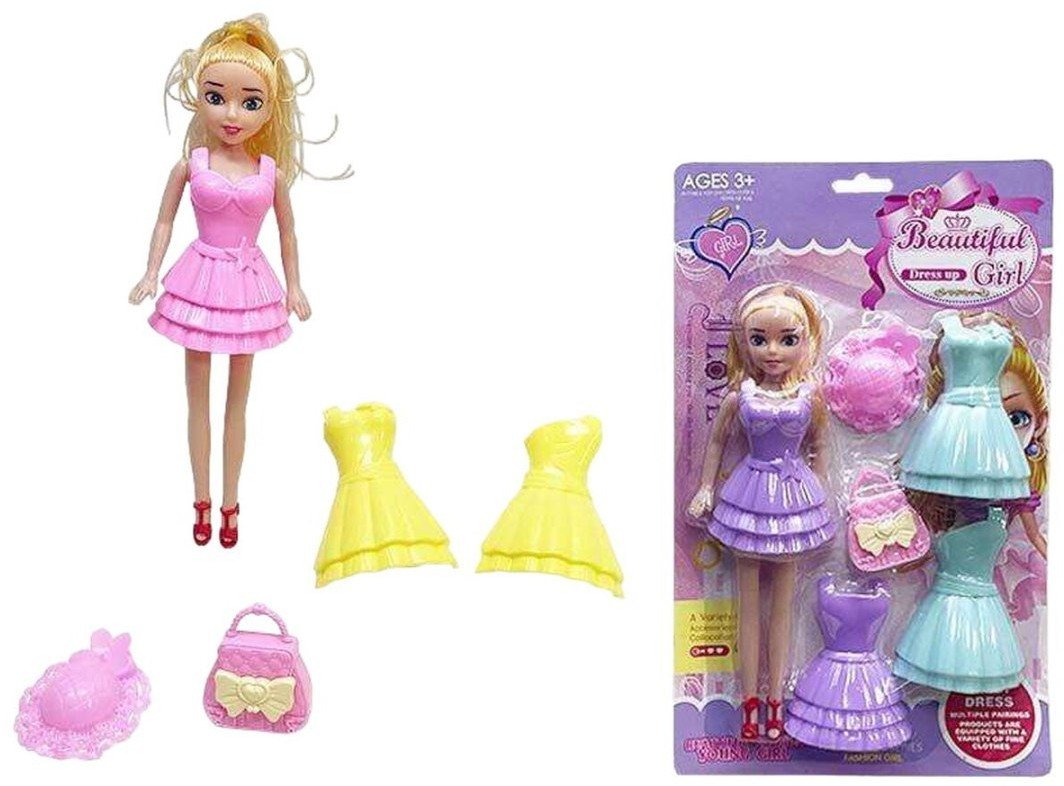 Lalka Beautiful Girl Dress Up 20 x 33 x 3,5 cm 1