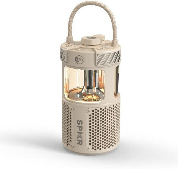Mee Audio LightSPKR gĹoĹnik bluetooth bezprzewodowy lampa na kemping z funkcjÄ powerbank - Desert Sand 1