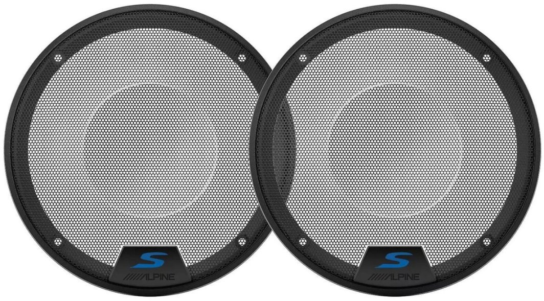 Alpine KTE-S65G 2 vnt. juoda/pilka 1