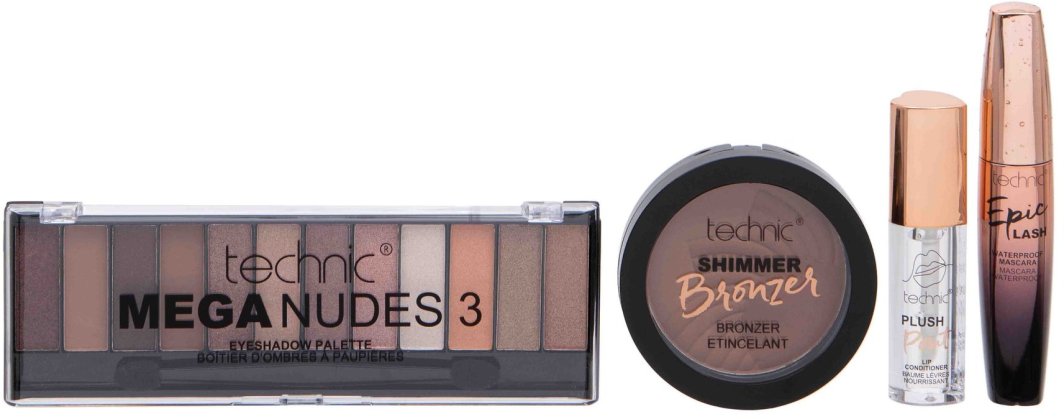 Makiažo rinkinys Technic Mega Nude 1