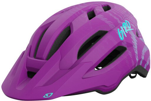 Kask dziecięcy juniorski GIRO FIXTURE II INTEGRATED MIPS matte purple ripple roz. Uniwersalny (50-57 cm) (NEW 2025) 1