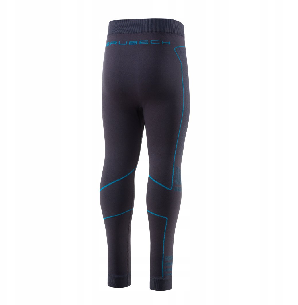 LE1353K Spodnie dziecięce THERMO KIDS grafitowy/niebieski 116/122 1