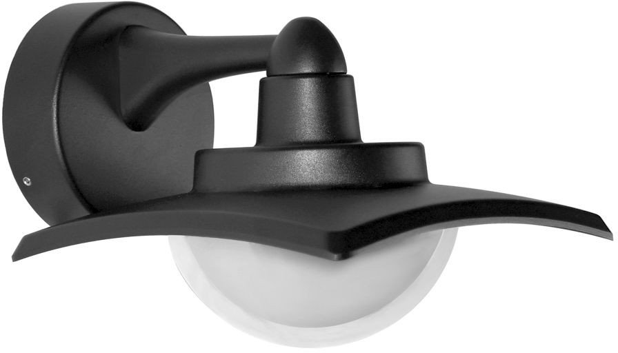Italux Isola OWL-6950-3K kinkiet lampa ścienna ogrodowa IP54 1x9W LED 3000K biały/czarny 1