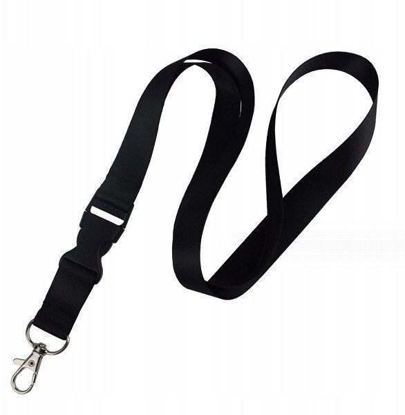 Smycz do kluczy czarna /black 1