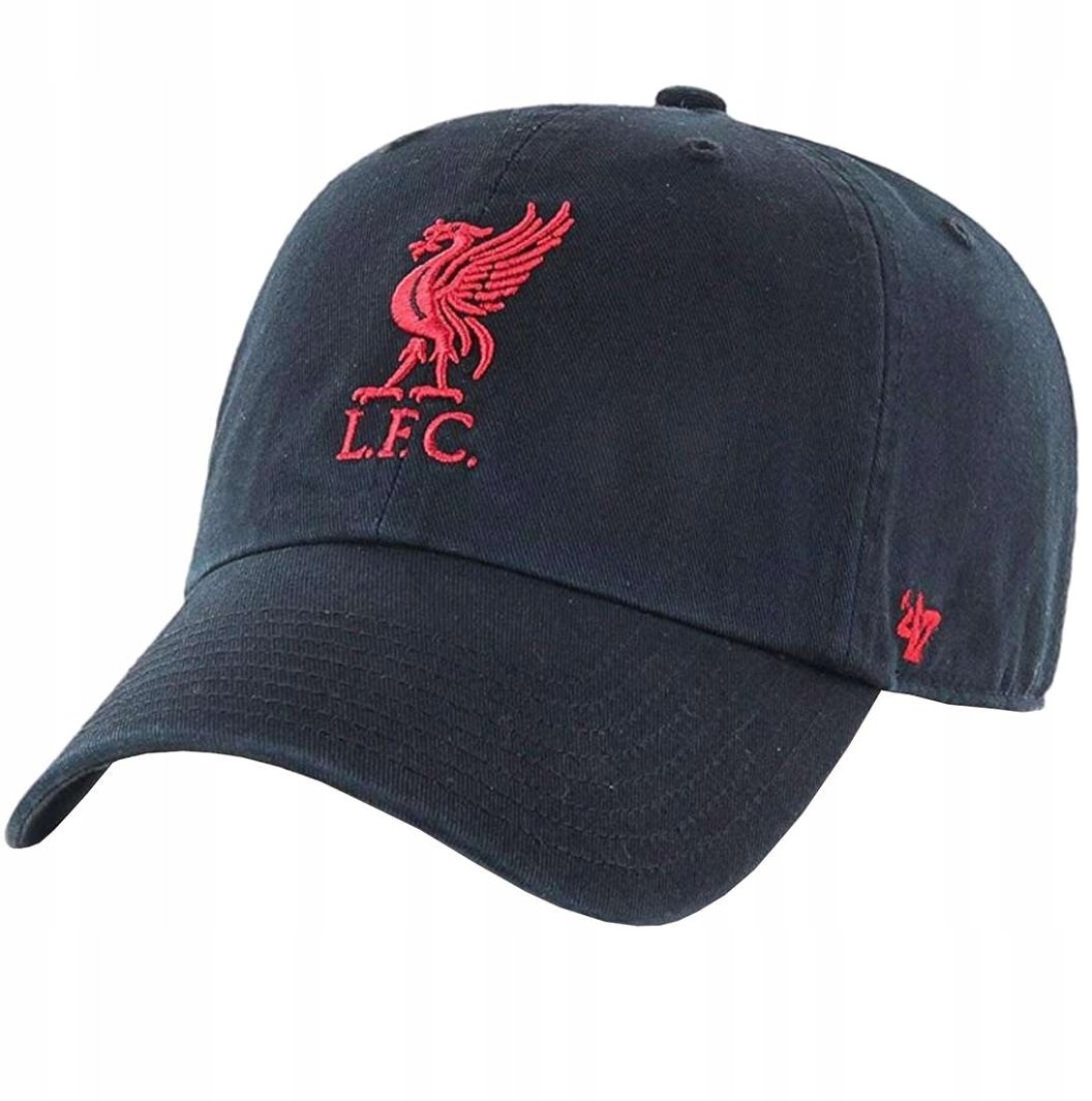 47 Brand EPL FC Liverpool Clean Up Cap EPL-RGW04GWS-BKC Czarne One size 1