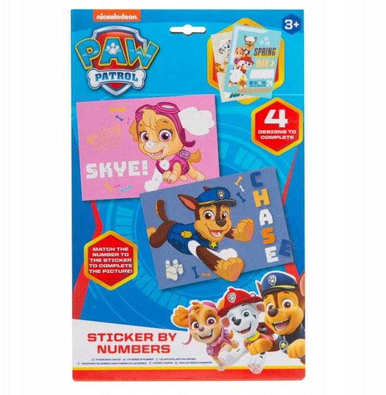 *****Psi Patrol naklejki w/g numerów 97-0076 85737