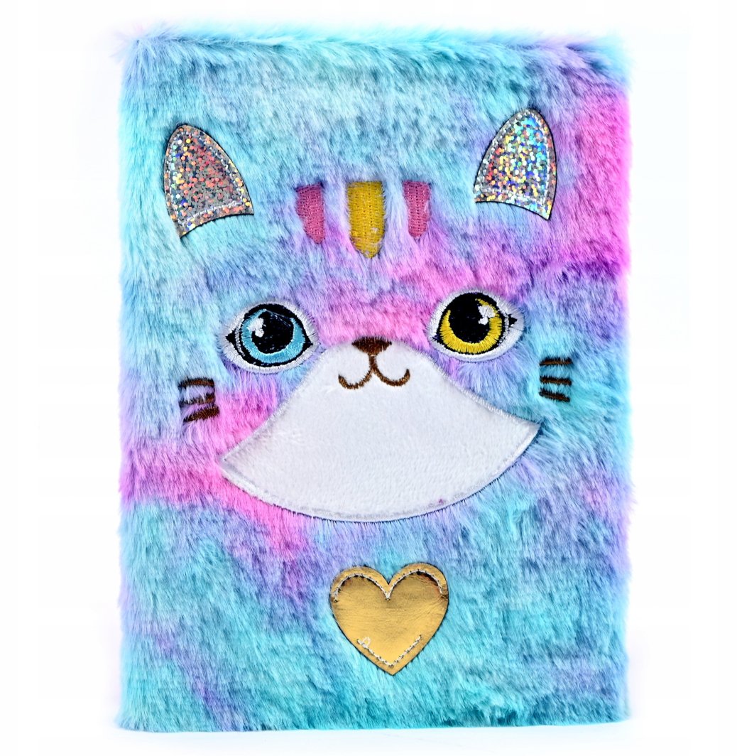 Notes pluszowy kotek D43006 52000