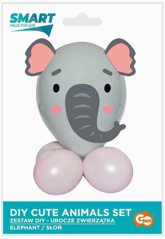 Zestaw urocze zwierzątka -Słoń GZ-UZSL 91073