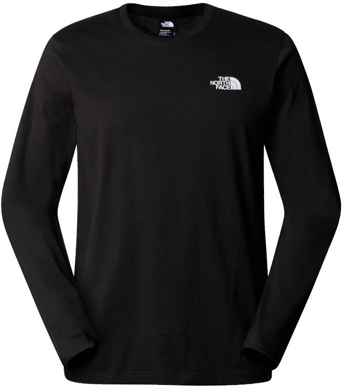 Bluza The North Face M L/S Simple Dome Tee męska : Kolor - Czarny, Rozmiar - S 1