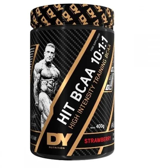 Dorian Yates - HIT BCAA 10:1:1, Strawberry, Proszek, 400g 1