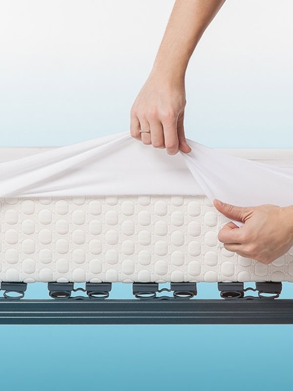 Prześcieradło ochronne 60x200cm BSensibile białe