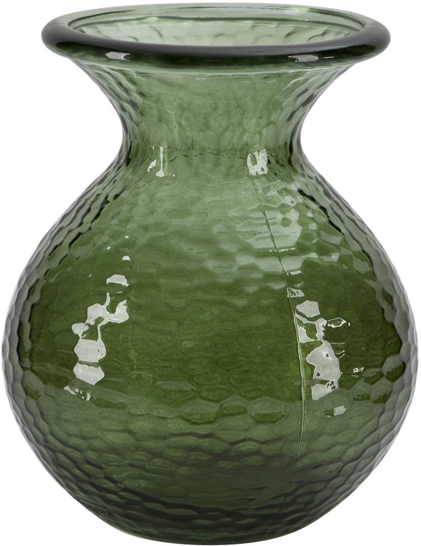 Wazon szklany 24,5 cm Paradise zielony San Miguel C466