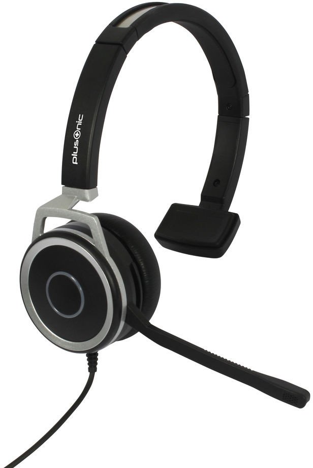 Plusonic Business Headset/15.1P/monaural/USB & 3,5mm Klinke