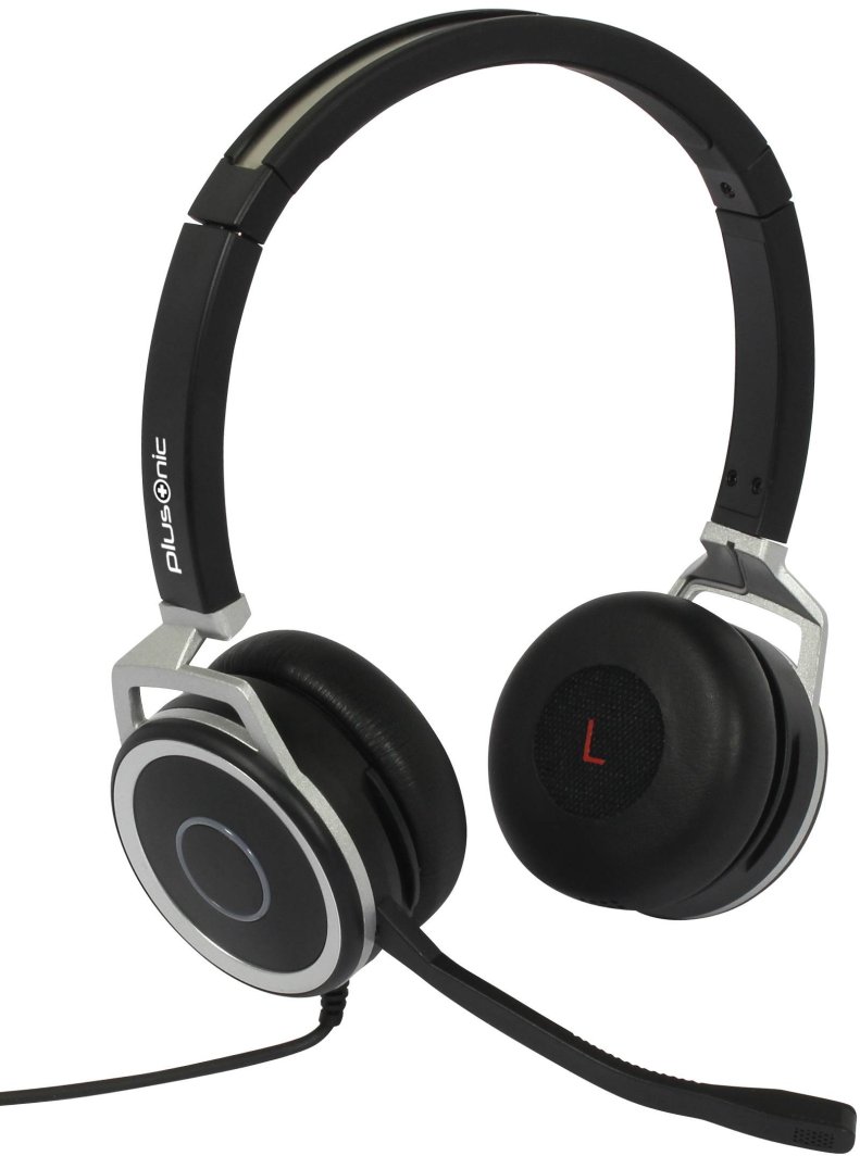 Plusonic Dual Business Headset/15.2P/USB & 3,5mm Klinke