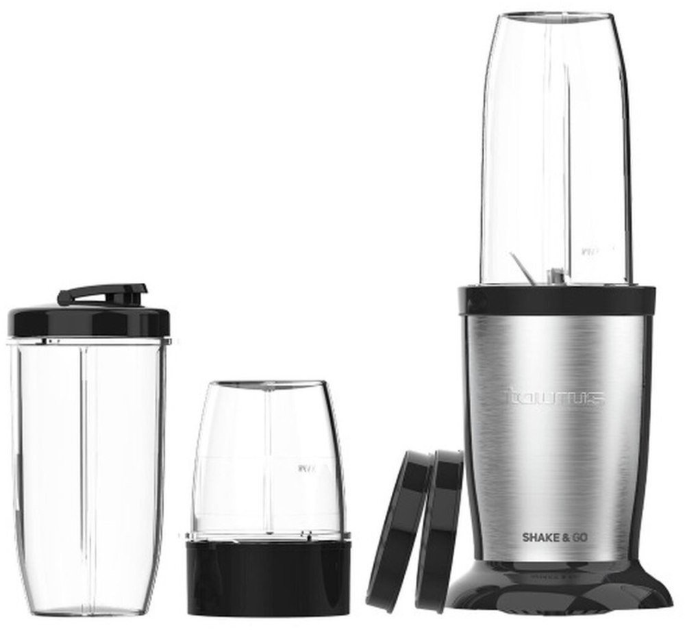 Mikser z Tworzywa Sztucznego Taurus Shake & Go Czarny 800 W Stal nierdzewna 1