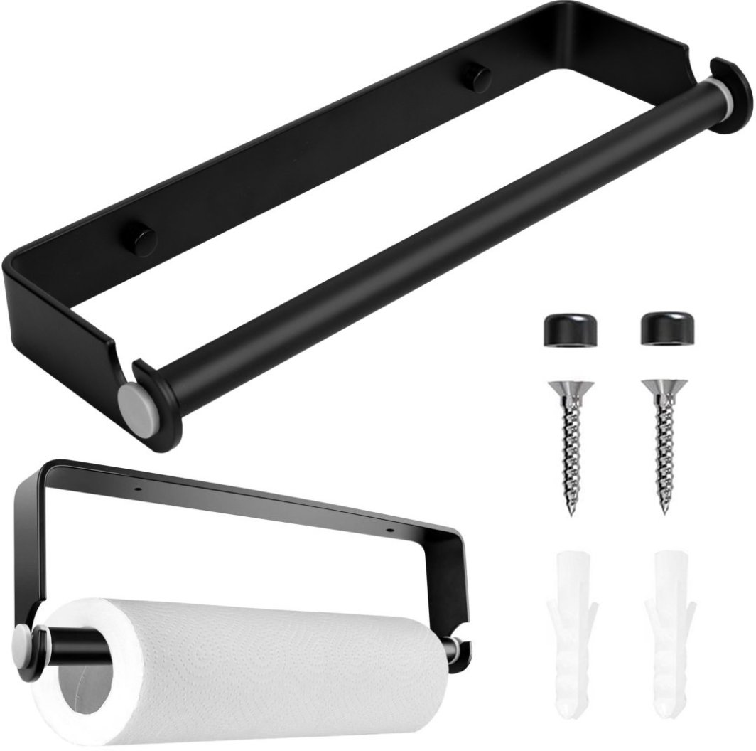 Uchwyt na ręcznik papierowy DOGER czarny loft 1