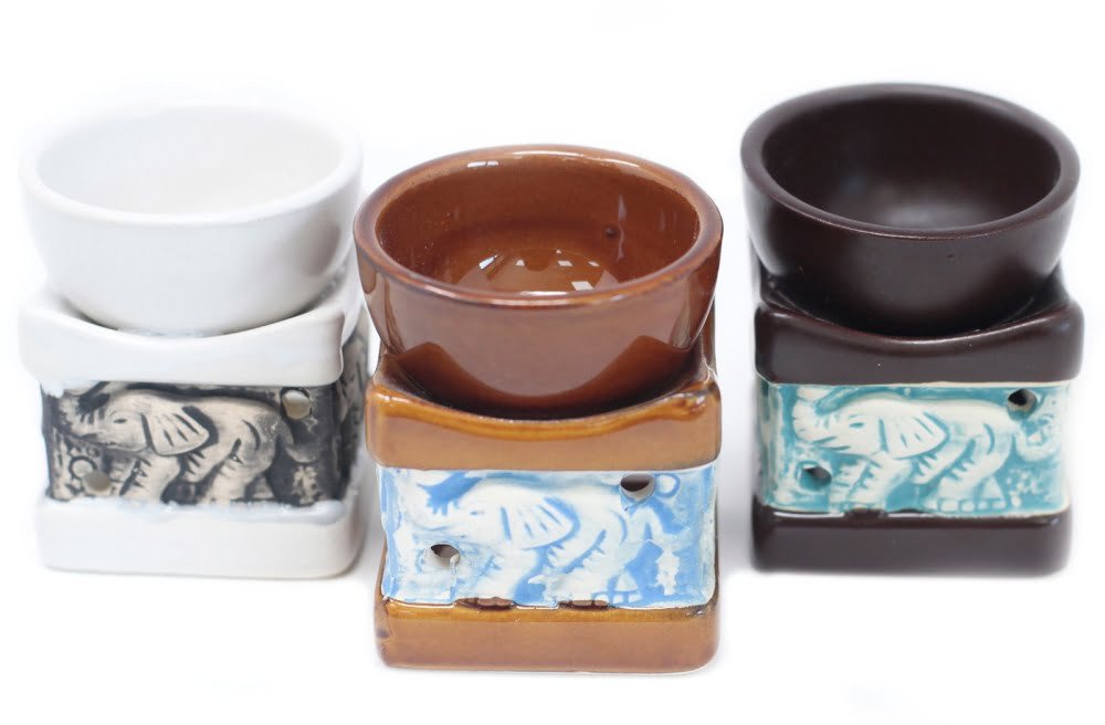 Zestaw kominków zapachowych - Słonie 1