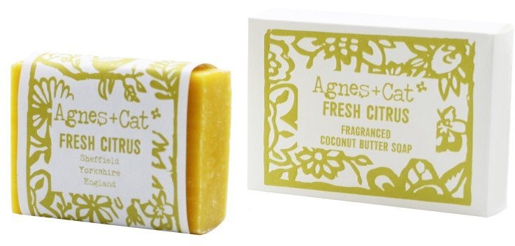 Mydło z masłem kokosowym - Fresh Citrus 1